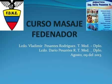 CURSO MASAJE FEDENADOR