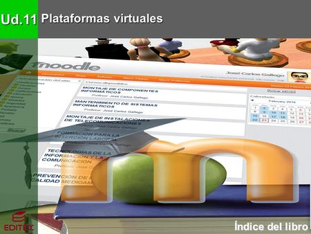 Ud.11 Plataformas virtuales Índice del libro.