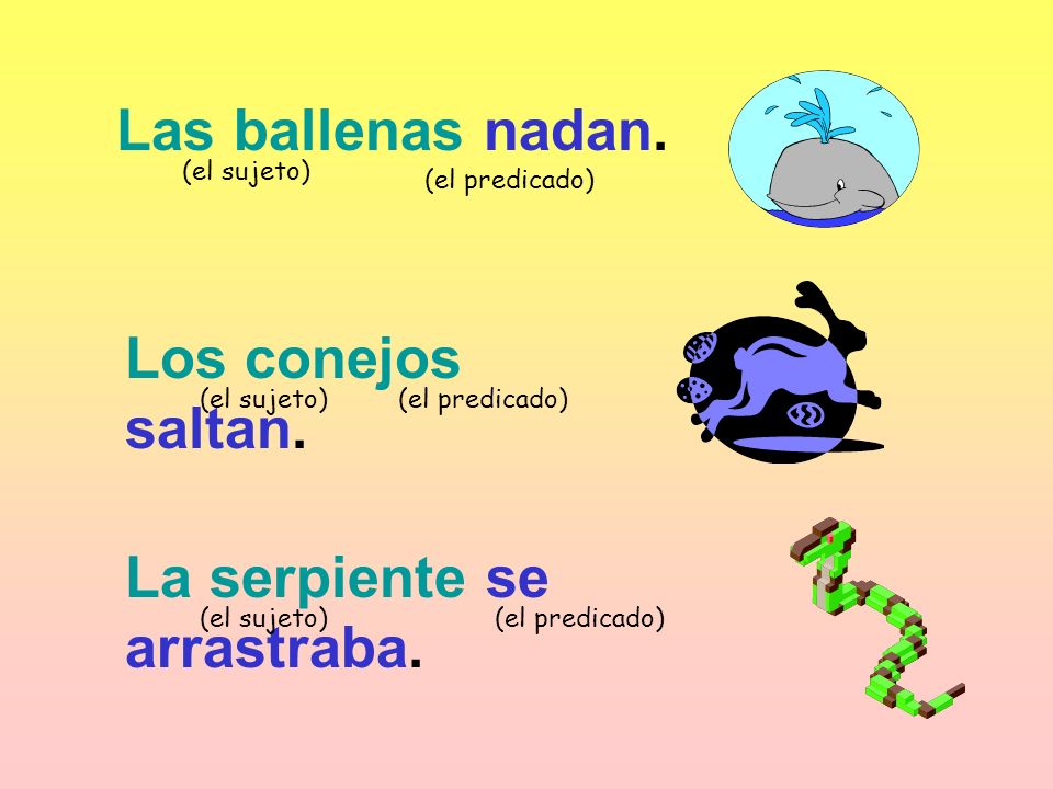 el sujeto de una oracion unifeed club