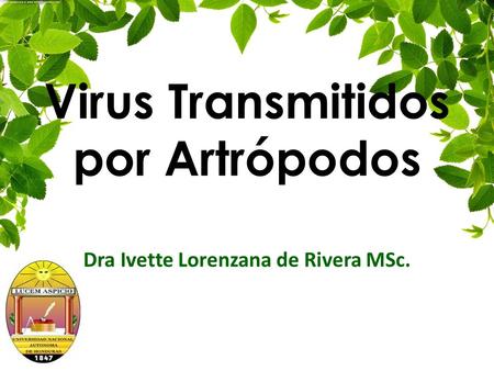 Virus Transmitidos por Artrópodos