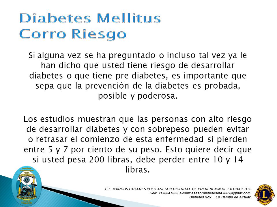 Diabetes Mellitus ASOCIACIÓN INTERNACIONAL DE CLUBES DE Diabetes Mellitus ASOCIACIÓN INTERNACIONAL DE CLUBES DE