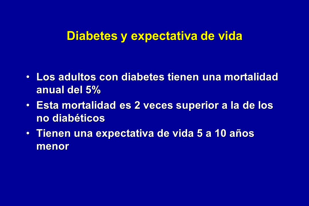 Diabetes y expectativa de vida - ppt descargar Diabetes y expectativa de vida - ppt descargar