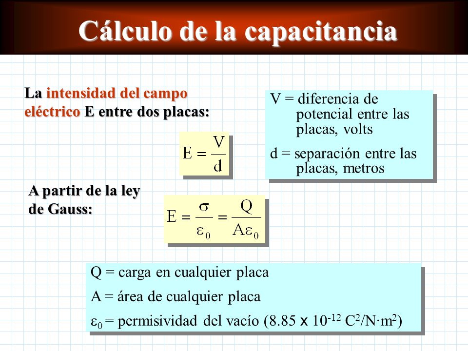 3.3 Cálculo de la capacitancia – Circuitos Electricos