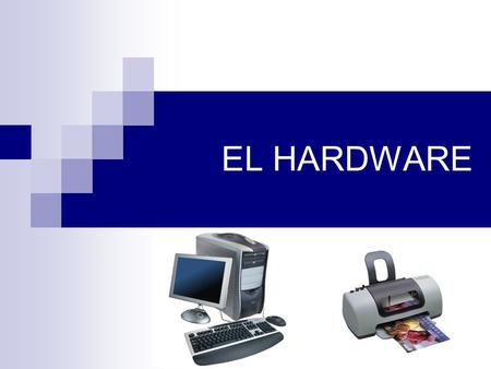 EL HARDWARE. 1.- El ordenador ¿Qué es? Dispositivo electrónico que permite el tratamiento automático de la información. ¿lee solo el CD? ¿manda solo la.