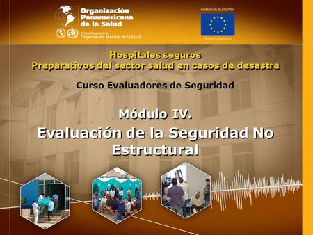 Hospitales seguros Preparativos del sector salud en casos de desastre