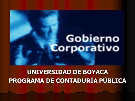 UNIVERSIDAD DE BOYACA PROGRAMA DE CONTADURÍA PÚBLICA.