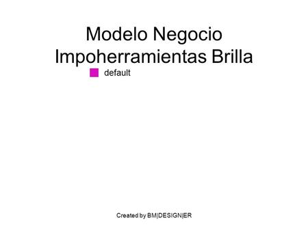 Created by BM|DESIGN|ER Modelo Negocio Impoherramientas Brilla default.