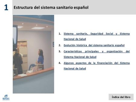 Estructura del sistema sanitario español