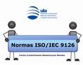 ? ISO/IEC 9126 ISO/IEC Descripción del estándar.