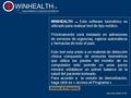 07:22 Acceso al Programa WINHEALTH T.M. Este software biométrico es utilizado para realizar test de tipo médico. Próximamente será instalado en admisiones.