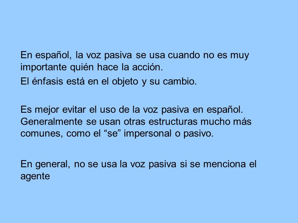 preguntas en voz pasiva español la voz pasiva ppt descargar preguntas en voz pasiva español la voz pasiva ppt descargar