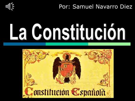 Por: Samuel Navarro Diez. ÍNDICE 1.¿Dónde está la capital de España? 2.¿Quién inventó la bandera de España? 3.¿En qué año se aprobó la Constitución Española.