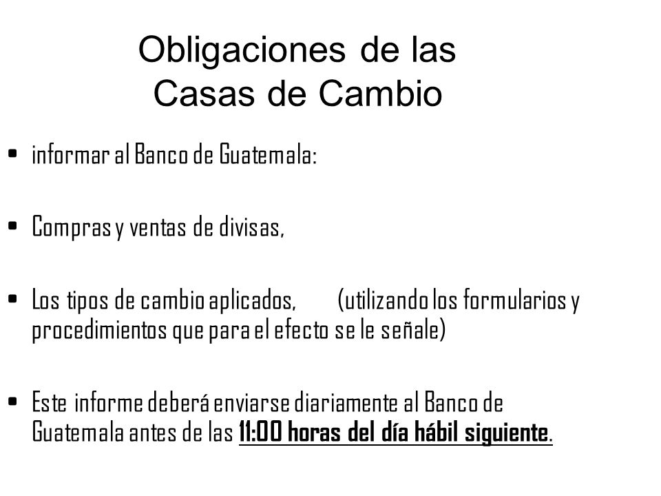 Casas De Cambio En Guatemala Creditoimqon Casas De Cambio En Guatemala Tipo