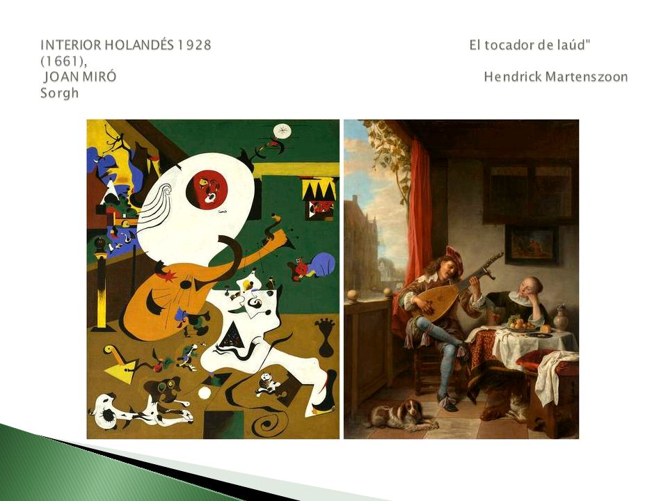 interior holandes joan miro joan miro pintura holandesa ppt descargar interior holandes joan miro joan miro pintura holandesa ppt descargar