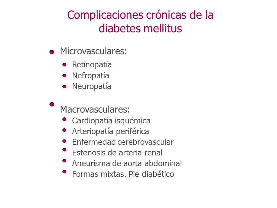 Complicaciones Crónicas - ppt video online descargar Complicaciones Crónicas - ppt video online descargar