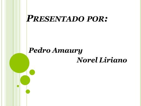 P RESENTADO POR : Pedro Amaury Norel Liriano. TEMA Picasa.