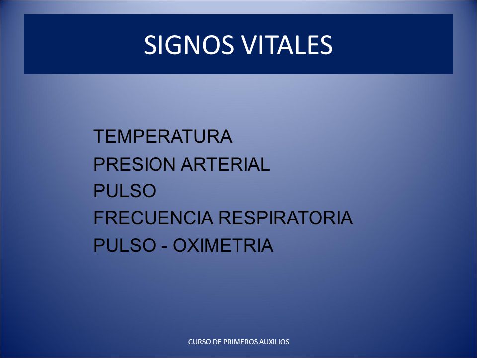 SIGNOS VITALES DR. Taiguara Francisco Durks - ppt descargar SIGNOS VITALES DR. Taiguara Francisco Durks - ppt descargar