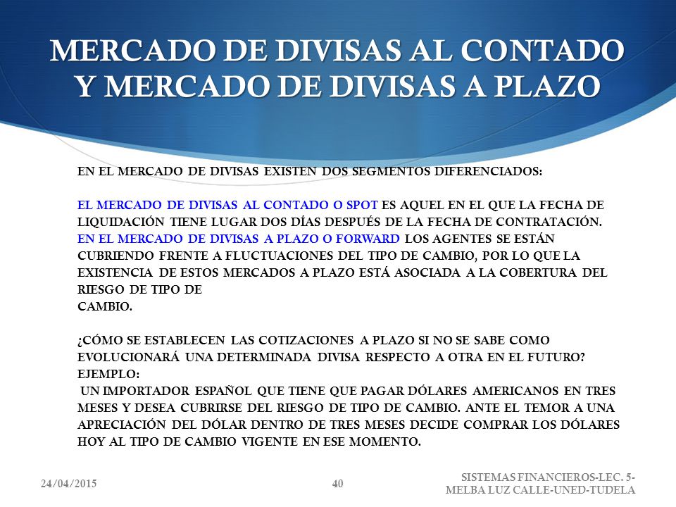 Cotizacion divisas forex