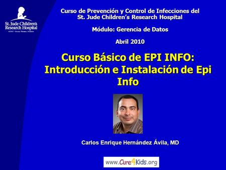 Curso Básico de EPI INFO: Introducción e Instalación de Epi Info