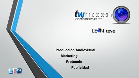 Producción Audiovisual Marketing Protocolo Publicidad.