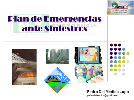 Plan de Emergencias ante Siniestros Pedro Del Medico Lupo