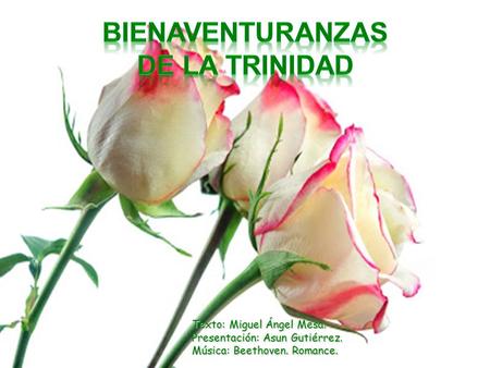 Texto: Miguel Ángel Mesa. Presentación: Asun Gutiérrez. Música: Beethoven. Romance.