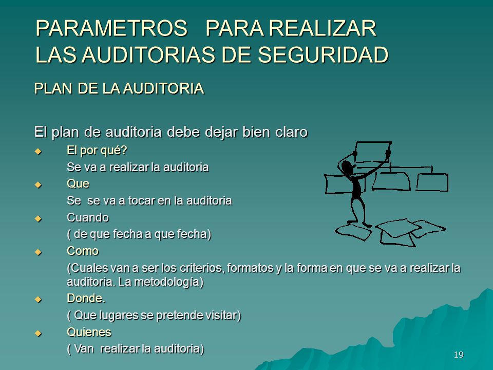 AUDITORIAS DE SEGURIDAD - ppt video online descargar AUDITORIAS DE SEGURIDAD - ppt video online descargar