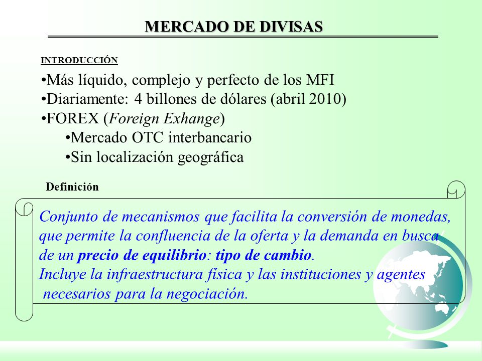 Forex mercado otc