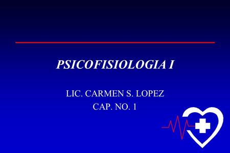 LIC. CARMEN S. LOPEZ CAP. NO. 1