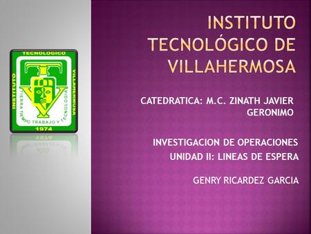 Instituto tecnológico de Villahermosa