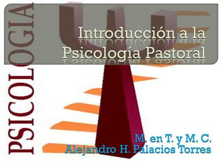 Introducción a la Psicología Pastoral