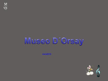 Museo D´Orsay 4-4-2013.