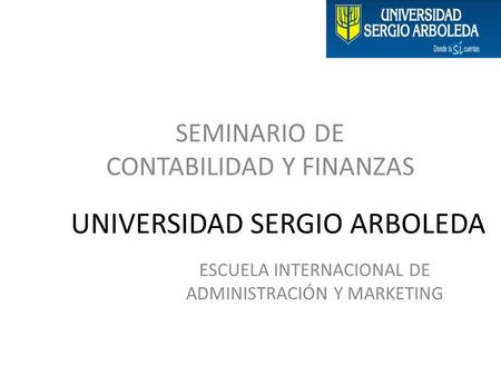 UNIVERSIDAD SERGIO ARBOLEDA