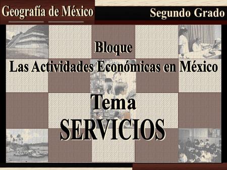 Las Actividades Económicas en México