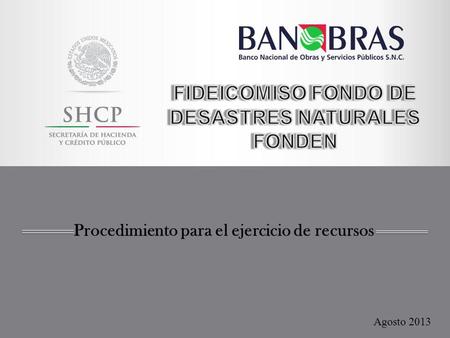 FIDEICOMISO FONDO DE DESASTRES NATURALES FONDEN