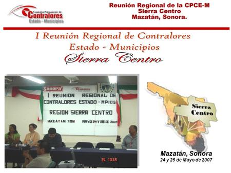 I Reunión Regional de Contralores