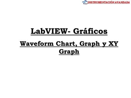 Waveform Chart, Graph y XY Graph