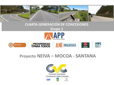 Proyecto NEIVA – MOCOA - SANTANA