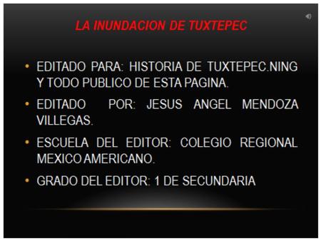 Calles y lugares importantes de Tuxtepec