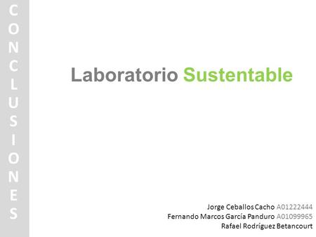 Laboratorio Sustentable