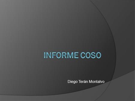 Informe COSO Diego Terán Montalvo.