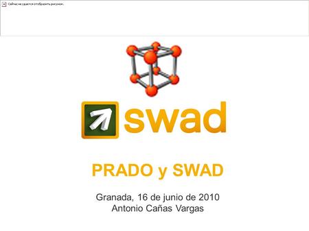 PRADO y SWAD Granada, 16 de junio de 2010 Antonio Cañas Vargas.