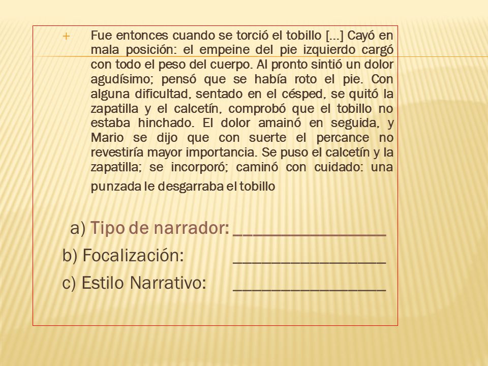 LOS TIPOS DE NARRADOR ¿quién es...? - ppt descargar LOS TIPOS DE NARRADOR ¿quién es...? - ppt descargar