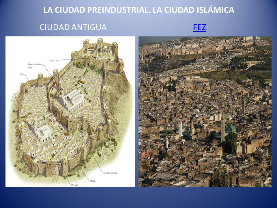 Resultado de imagen de ciudad preindustrial