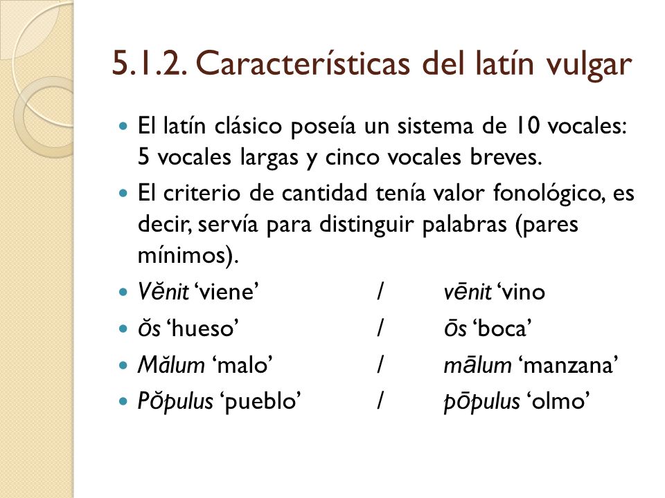 Vocales Largas En Latin 91