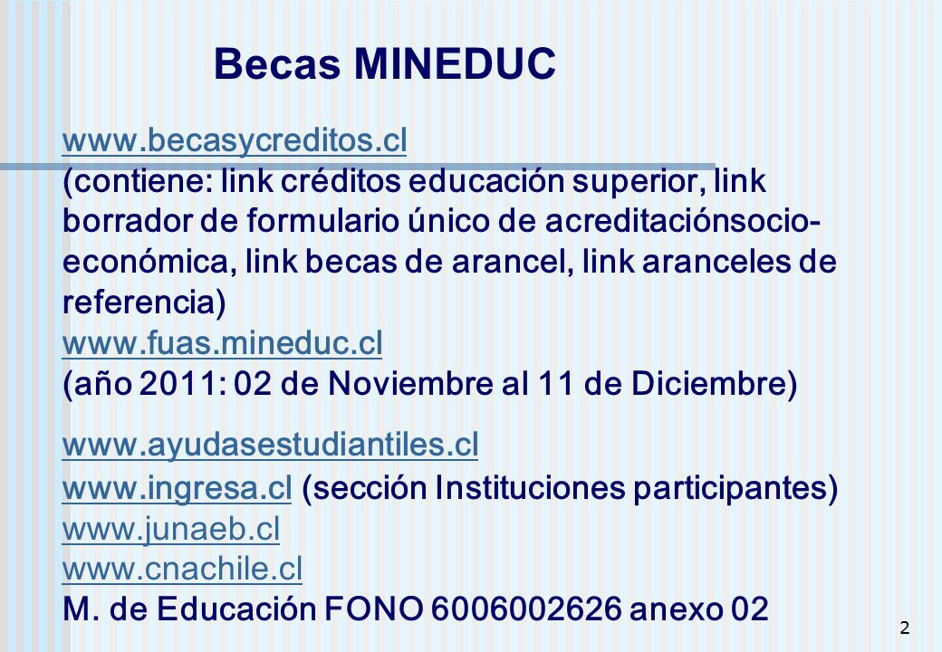 Credito De Educacion Superior Banco Estado