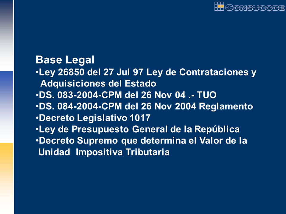 Ley De Contrataciones Administrativas Del