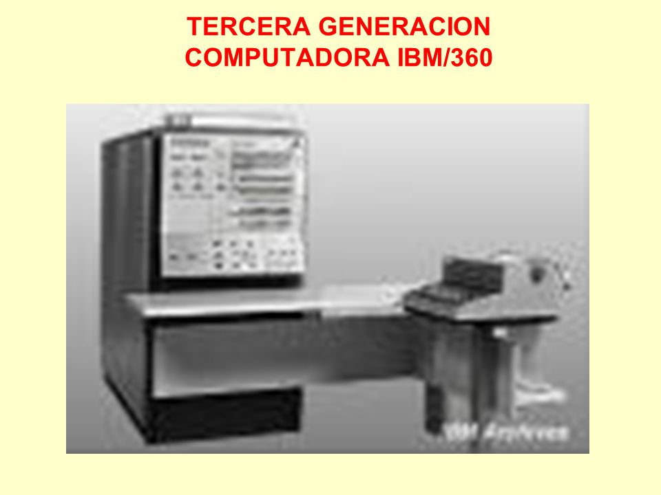 Resultado de imagen para TERCERA GENERACION COMPUTADORA