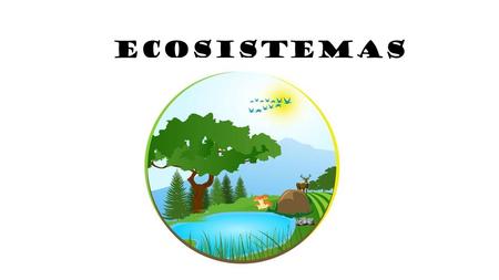 Ecosistemas. Un ecosistema es el conjunto formado por los seres vivos y los elementos no vivos del ambiente y la relación vital que se establece entre.