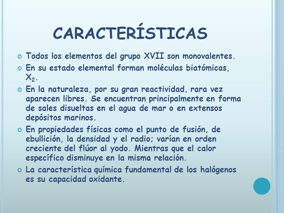 caractersticas todos los elementos del grupo xvii son monovalentes - Tabla Periodica De Los Elementos Quimicos Monovalentes caractersticas todos los elementos del grupo xvii son monovalentes - Tabla Periodica De Los Elementos Quimicos Monovalentes